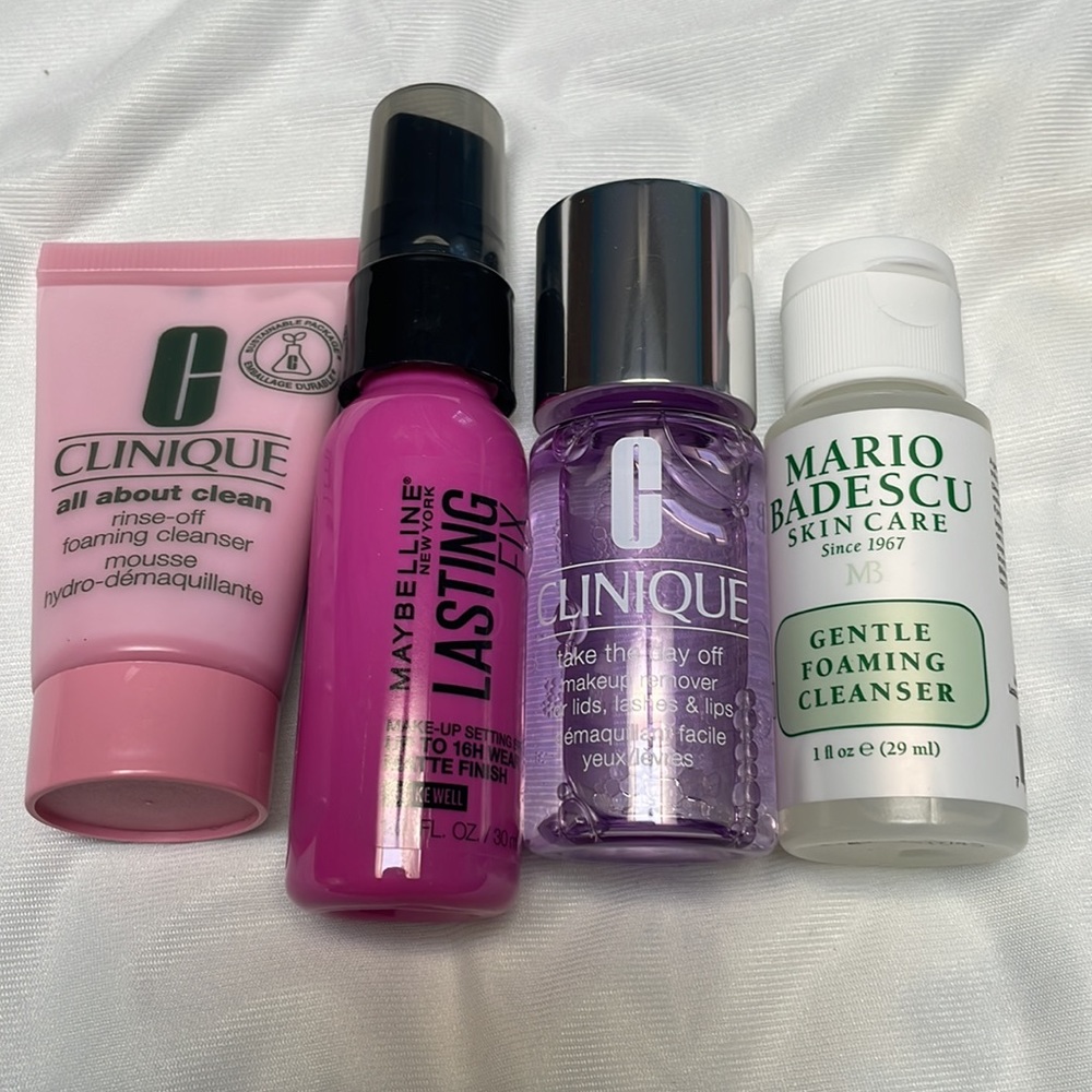 Makeup remover & setter
